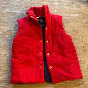 The Beaufort Bonnet Company red corduroy vest